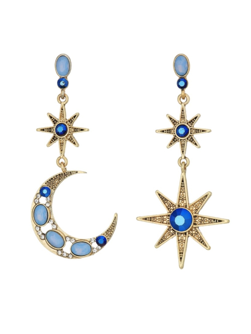 Betsey Johnson Celestial Drop Earrings
